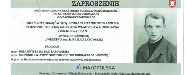 NOWY SĄCZ im. J. Olszewskiego | Zaproszenie Msza na Hali Łabowskiej i pogrzeb Władysława Gurgacza Z zewnątrz