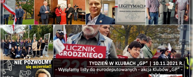 TYDZIEŃ W KLUBACH „GP”|Wysyłamy listy do eurodeputowanych – akcja Klubów „GP”