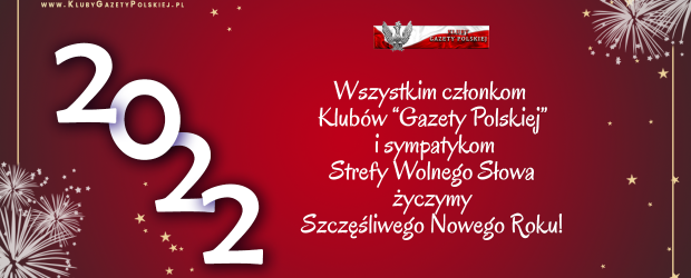 Wszystkiego Najlepszego w Nowy Roku 2022