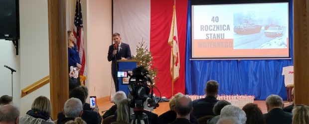 USA | Polonijne obchody rocznicy stanu wojennego
