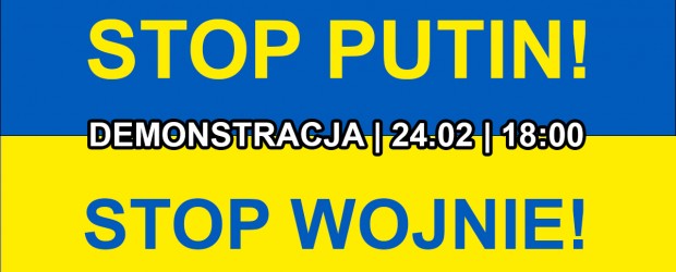 Dzisiaj o 18:00 | Demonstracja pod rosyjską ambasadą❗ ACHTUNG RUSSIA! STOP WOJNIE❗
