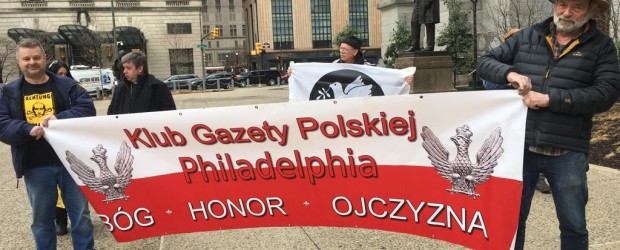 Domagają się wsparcia dla Ukrainy. Demonstracja w Filadelfii z udziałem klubów „Gazety Polskiej”