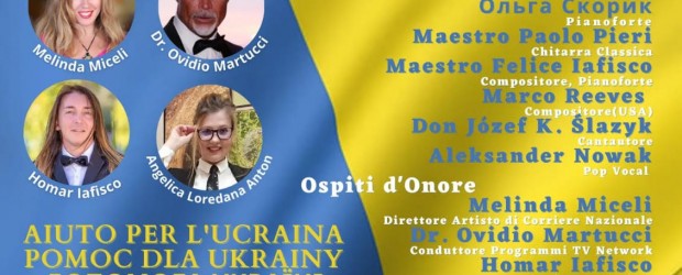 RZYM | ZAPROSZENIE na koncert „Musica per la Pace” aby okazać naszą solidarność z braćmi i siostrami na Ukrainie. 27.03 godz. 15
