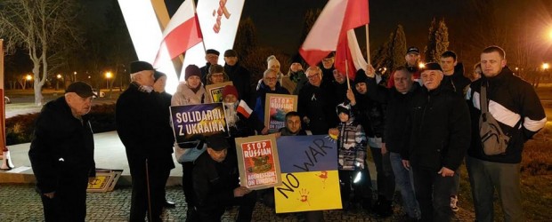 TYCHY | Wiec poparcia dla Walczącej Ukrainy