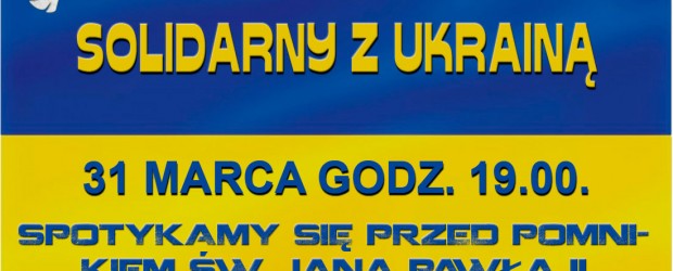 DZIERŻONIÓW II | Solidarni z Ukrainą, 31 marca