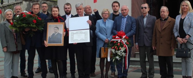 BĘDZIN II |Pośmiertny awans podporucznik Józef Pawlik ps.”Jerz”, Będzin
