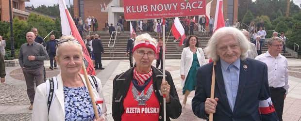 NOWY SĄCZ im. W. Gurgacza SJ | Uroczystość odsłonięcia pomnika Żołnierzy Wyklętych