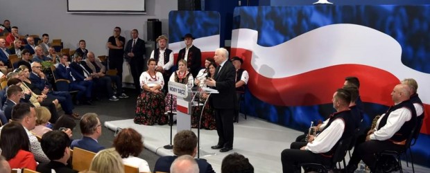 NOWY SĄCZ im. Jana Olszewskiego | Prezes Jarosław Kaczyński w Nowym Sączu