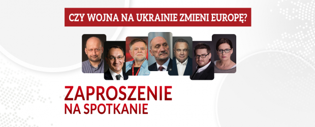 RZYM | ZAPROSZENIE na spotkanie – Czy wojna na Ukrainie zmieni Europę?
