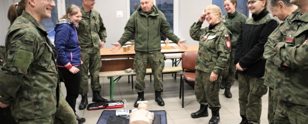 GLIWICE | Szkolenie w zakresie pierwszej pomocy medycznej dla Strzelców Rzeczypospolitej