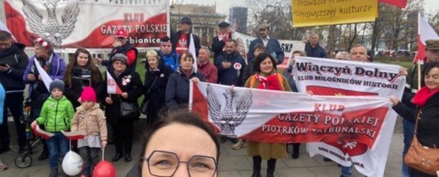 Marsz Niepodległości wyruszył z ronda Dmowskiego. Wśród tysięcy patriotów – Kluby Gazety Polskiej