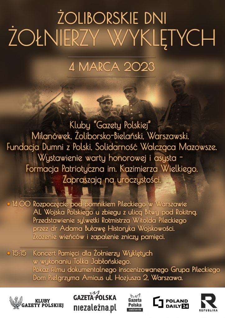 Warszawa 2023.03.04 Żołnierzy Wyklętych