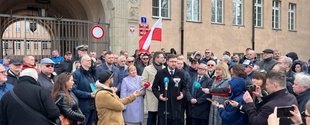 ELBLĄG, BRANIEWO | Manifestacja poparcia dla rozwoju portu