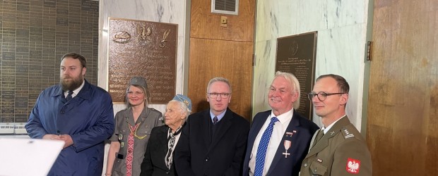 FILADELFIA | Odsłonięcie i poświęcenie Tablicy ku pamięci 46 uczestników Powstania Styczniowego którzy żyli w USA
