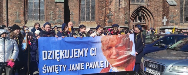 SŁUPSK | Marsz Papieski w Słupsku
