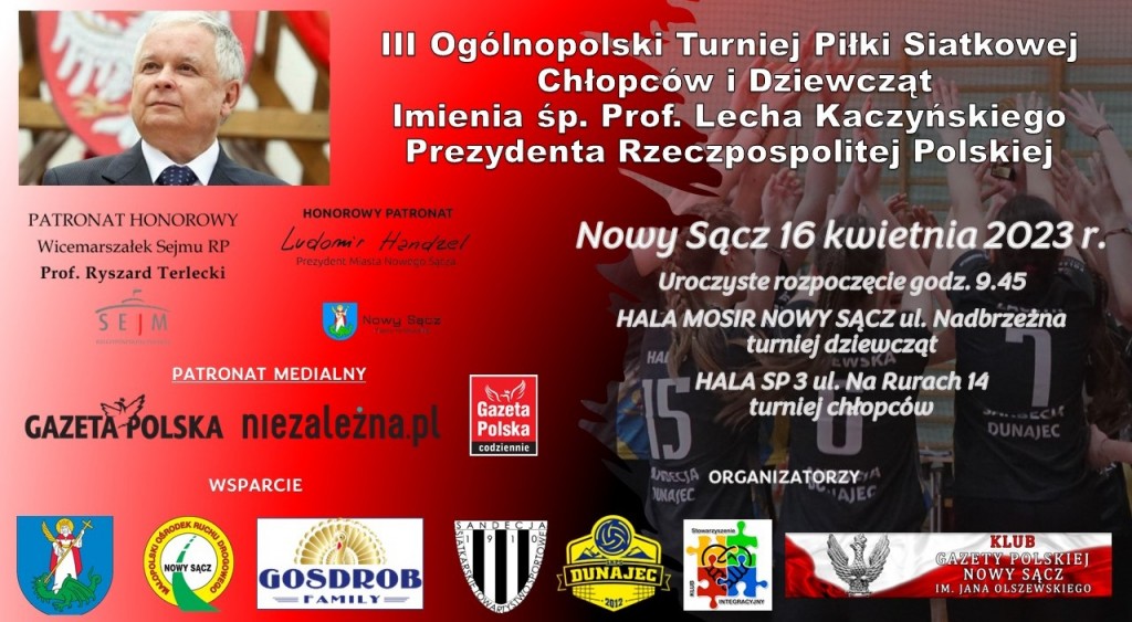 Turniej śp. prof. Lecha Kaczyńskiego 2023patr.med