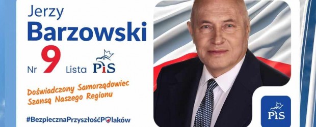 WYBORY 2023| JERZY BARZOWSKI – Okręg nr 26 | Klub „GP” Bytów