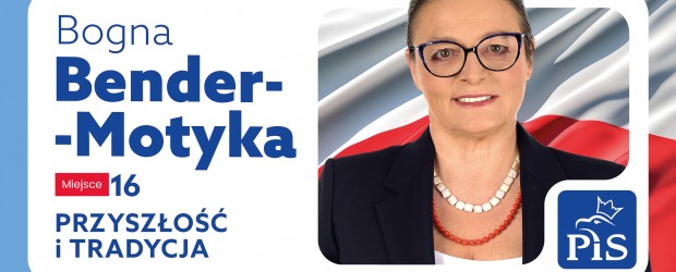 WYBORY 2023| BOGNA BENDER- MOTYKA – Okręg nr 6 | Klub „GP” Puławy