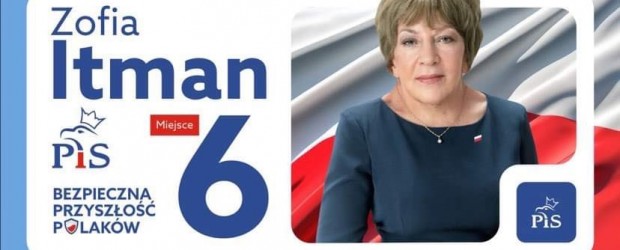 WYBORY 2023| ZOFIA ITMAN – Okręg nr 37 | Klub „GP” Konin II
