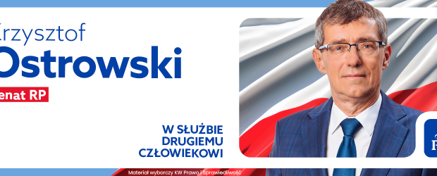 WYBORY 2023| KRZYSZTOF OSTROWSKI  – Okręg nr 92 | Klub „GP” Gniezno