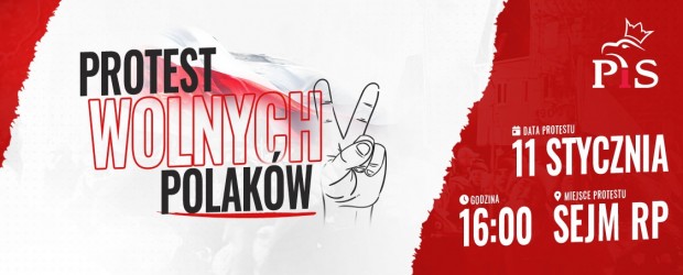 NOWY SĄCZ im. Jana Olszewskiego | Zapisy na wyjazd do Warszawy na manifestację