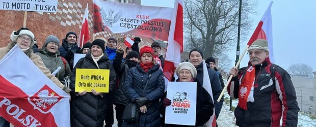 CZĘSTOCHOWA | Protest Wolnych Polaków w Krakowie