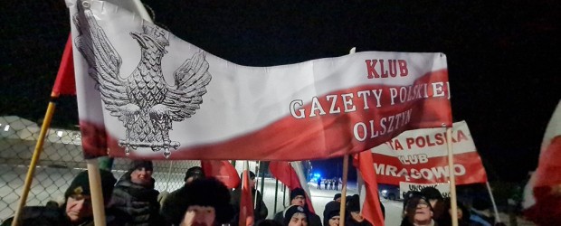 OLSZTYN | Protest pod ZK Przytuły Stare