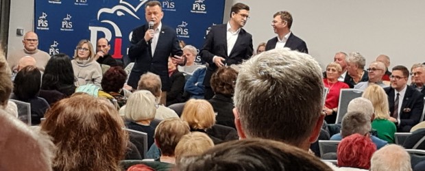 OLSZTYN | Spotkanie z Wicepremierem Mariuszem Błaszakiem w Olsztynie