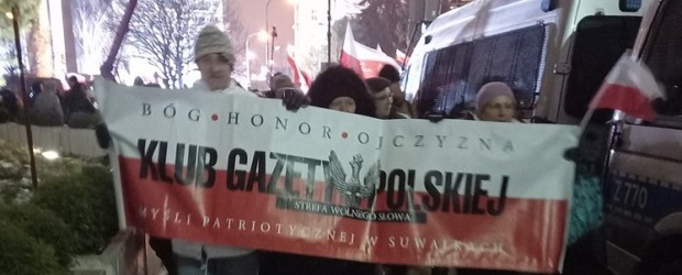 SUWAŁKI | Protest Wolnych Polaków – relacja