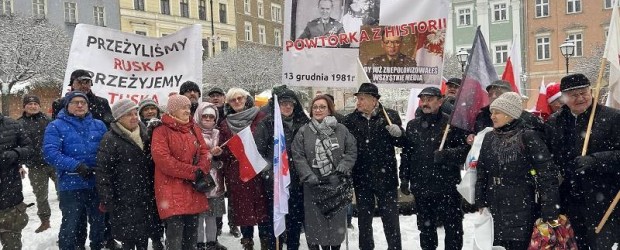 WAŁBRZYCH | Demonstracja w obronie wolnych mediów