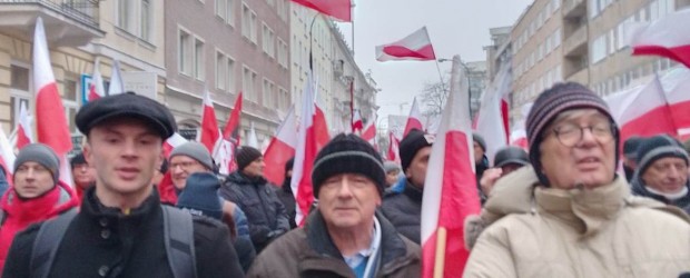 NOWY TARG | Protest Wolnych Polaków