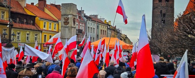 ŚRODA ŚLĄSKA | Protest Wolnych Polaków – relacja