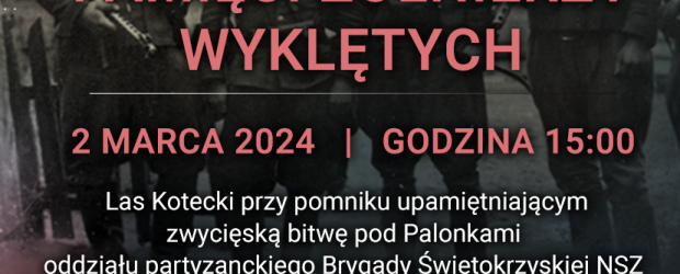 BUSKO-ZDRÓJ | ZAPROSZENIE 2.03 – Narodowy Dzień Pamięci Żołnierzy Wyklętych