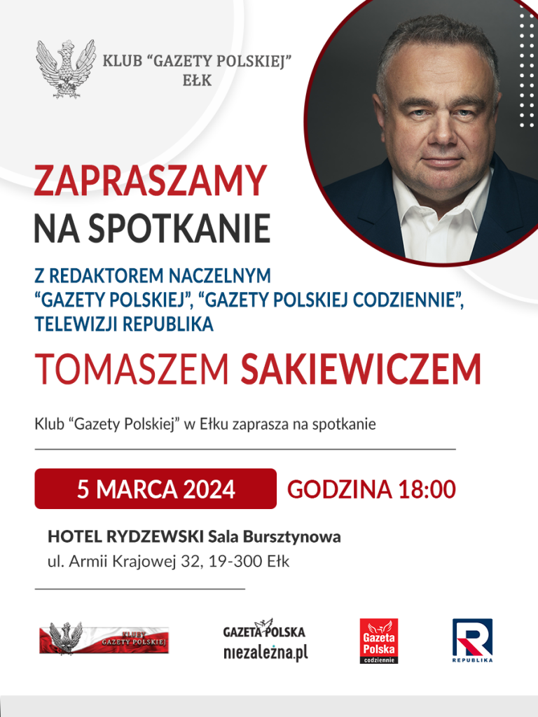 2024.03.05 Ełk Tomasz Sakiewicz