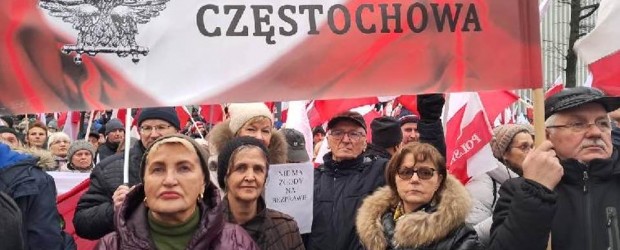 CZĘSTOCHOWA | Protest Wolnych Polaków w Warszawie