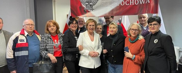 CZĘSTOCHOWA | Spotkanie z P. Europoseł Jadwigą Wiśniewską