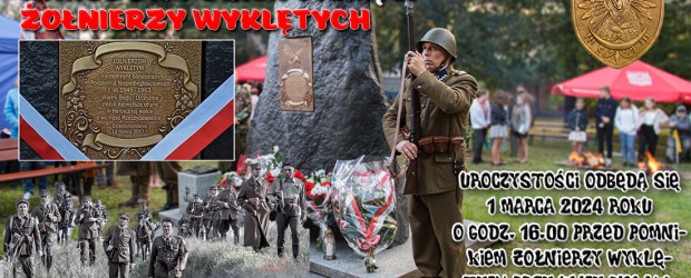 DZIERŻONIÓW II | ZAPROSZENIE 1.03 – Narodowy Dzień Pamięci Żołnierzy Wyklętych