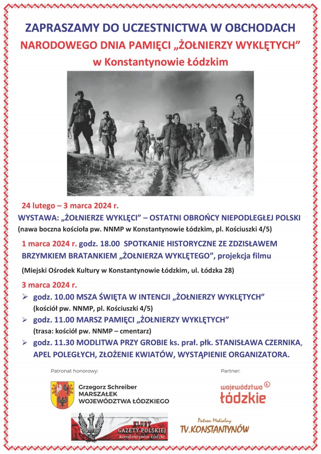 Konstantynów_Łódzki_2024.02.24_Żołnierze_Wyklęci