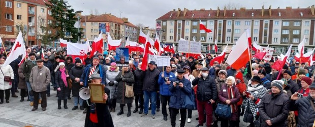 KOSZALIN | Protest Wolnych Polaków – relacja