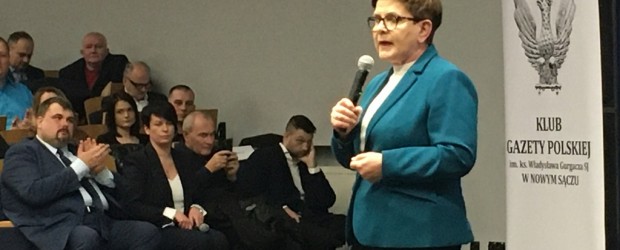 NOWY SĄCZ im. W. Gurgacza SJ | Spotkanie z Premier Beatą Szydło