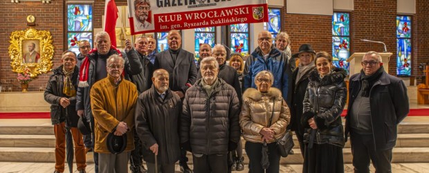 WROCŁAW | Msza Św. w 20 rocznicę śmierci gen. R. Kuklińskiego