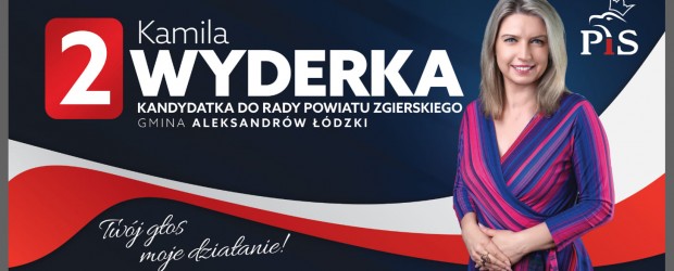 ALEKSANDRÓW ŁÓDZKI | Wybory samorządowe 2024 – Kamila Wyderka