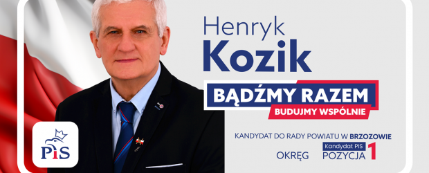 BRZOZÓW| Wybory samorządowe 2024 – Henryk Kozik
