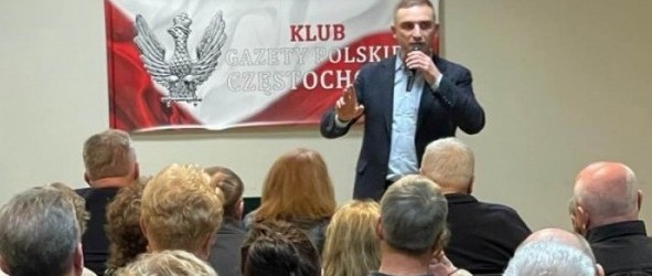 CZĘSTOCHOWA | Spotkanie Roberta Bąkiewicza z mieszkańcami ziemi częstochowskiej