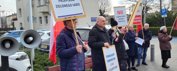 GORZÓW WIELKOPOLSKI | Pikieta solidarnościowa z protestującymi rolnikami