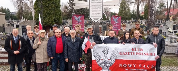 NOWY SĄCZ IM. J. Olszewskiego | Dzień Pamięci Żołnierzy Wyklętych