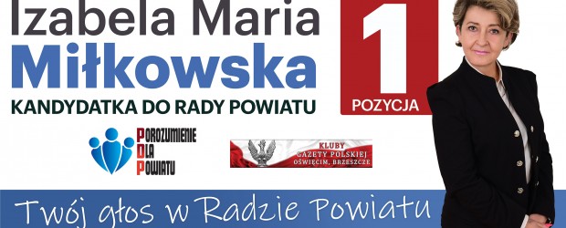 OŚWIĘCIM | Wybory samorządowe 2024 – Izabela Maria Miłkowska, Wojciech Piegza, Halina Czerwiec