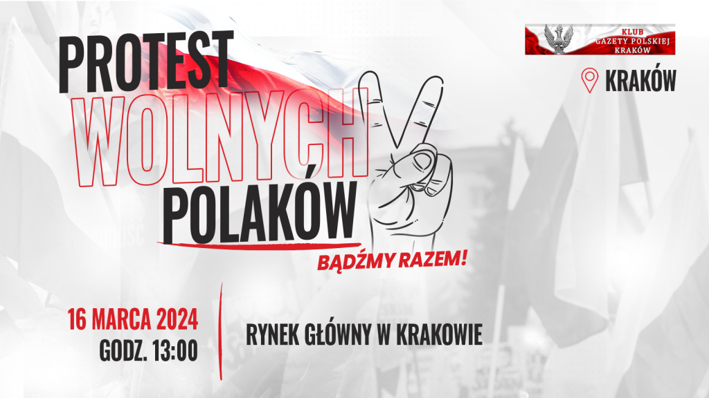 Protest Kraków