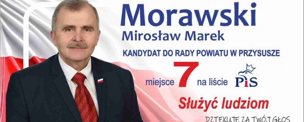 PRZYSUCHA| Wybory samorządowe 2024 – Mirosław Morawski