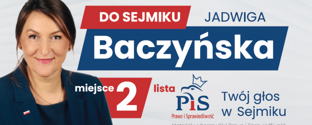SOSNOWIEC II | Wybory samorządowe 2024 – Jadwiga Baczyńska, Łopuszański Adam, Dudała Piotr Ignacy